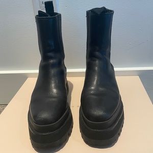 Loeffler Randall Toni Lug Sole Platform Boots